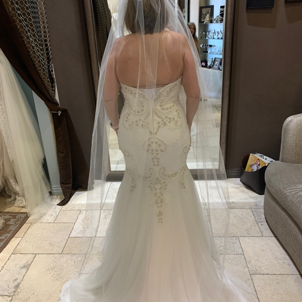 NWT Christiano Lucci Wedding Dress - Picture 6 of 11